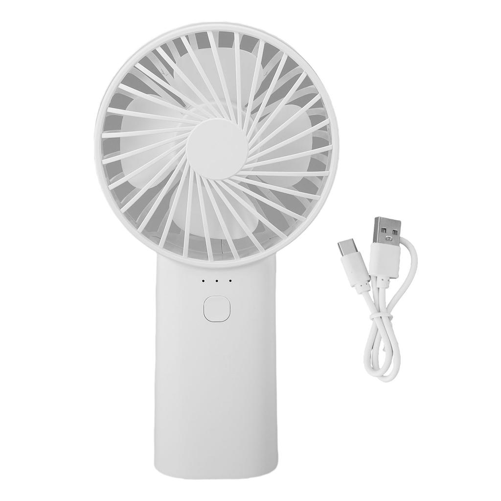 Hand Held Fan High Speed Rechargeable 6000mah Battery 3 Gear Quiet Portable Hand Fan for Home Outdoor Camping