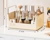 Cosmetic Organizer Makeup Storage Box Home Desktop Drawer Set Layers Storage Box Multi-function Stationery Tea Cup Storage Rack