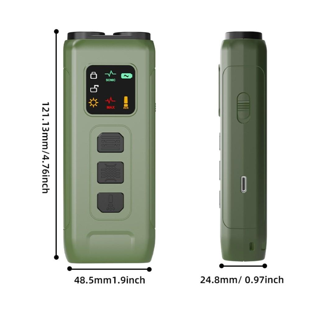Portable 30KHz Ultrasonic Anti-Barking Devices 3 Modes Effective Dog Training Tool LED 32FT Bark Control Indoor Outdoor