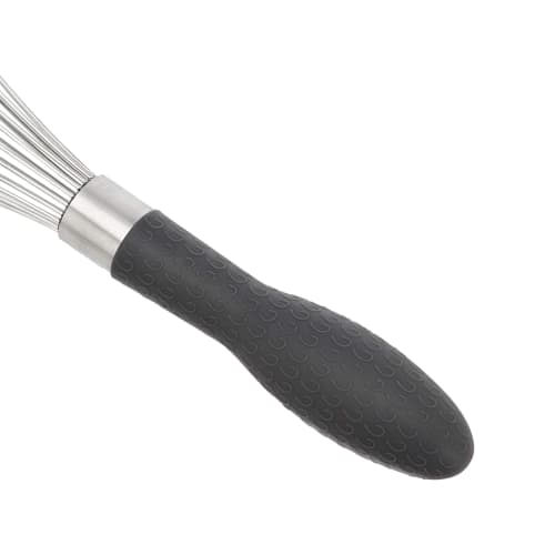 Basic 3-Piece Stainless Steel Whisk Set, Gray