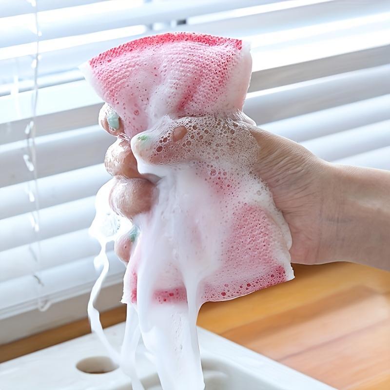 Nano Dishwashing Sponge - Super Absorbent Cleaning Sponge for Dishes, Pots, and Pans - Scrubbing Dishcloth Wiping Sponge, Pad