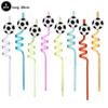 Soccer Theme Disposable Tableware Set Paper Plates Cups Napkins Tablecloth Boys Sports Football Birthday Party Decor Supplies