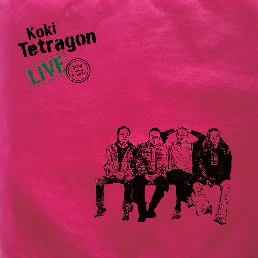 LP Record KOKI TETRAGON - LIVE In 2024 FWRFKK001 FOURTH WAVE REC 2025 Japan Japanese Pop/Rock