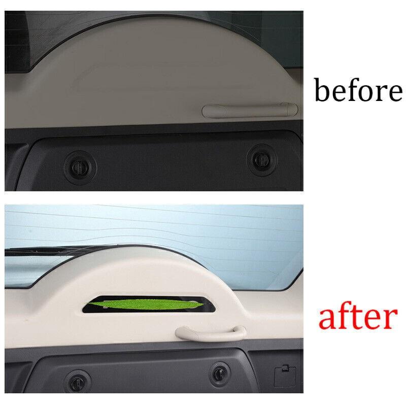 For Mitsubishi Pajero Montero 2006-2019 Black Steel Back Door Tailgate Strip 1PC