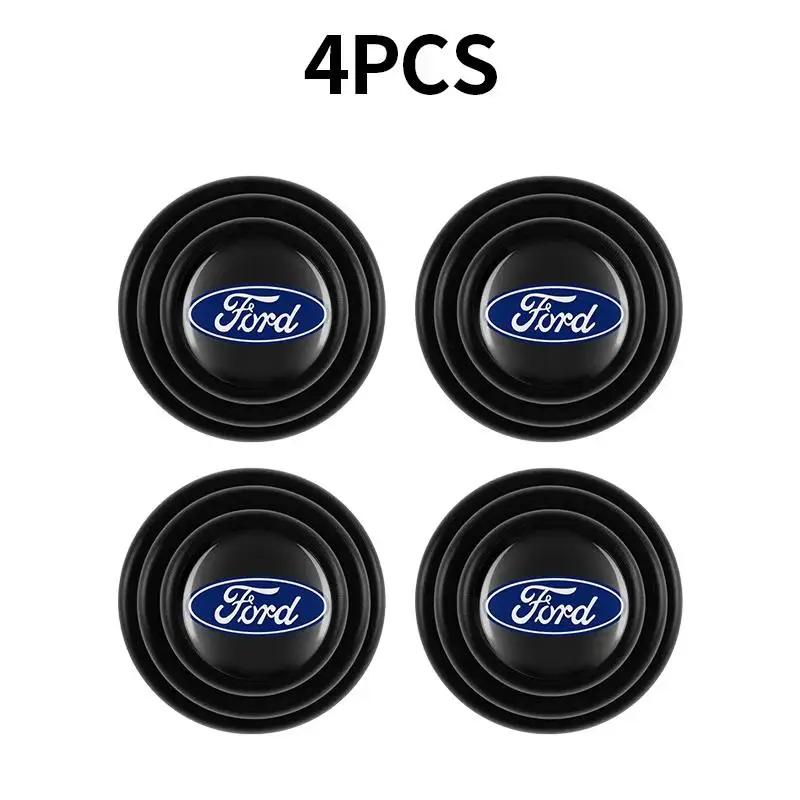 

Car Sticker Silicone Car Door Shock Absorber Gasket Anti-collision Pad Stickers For Ford Focus Mk2 Mk3 Mk4 Fiesta Ranger Mondeo