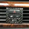 Kolfiber Central Luftkonditioneringsutblås AC-uttag Instrumentpanel Högtalare Panel Dekor M Tillbehör För BMW E90 E92 E93 3-serie