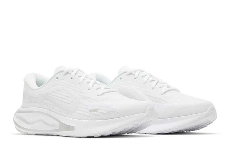 Nike Journey Run White Pure Platinum Metallic Silver (Women's)