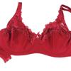 Julexy C D Cup Big Size Women Bra Lace Hollow Out Underwear Sexy Ultrathin Transparent Brassiere