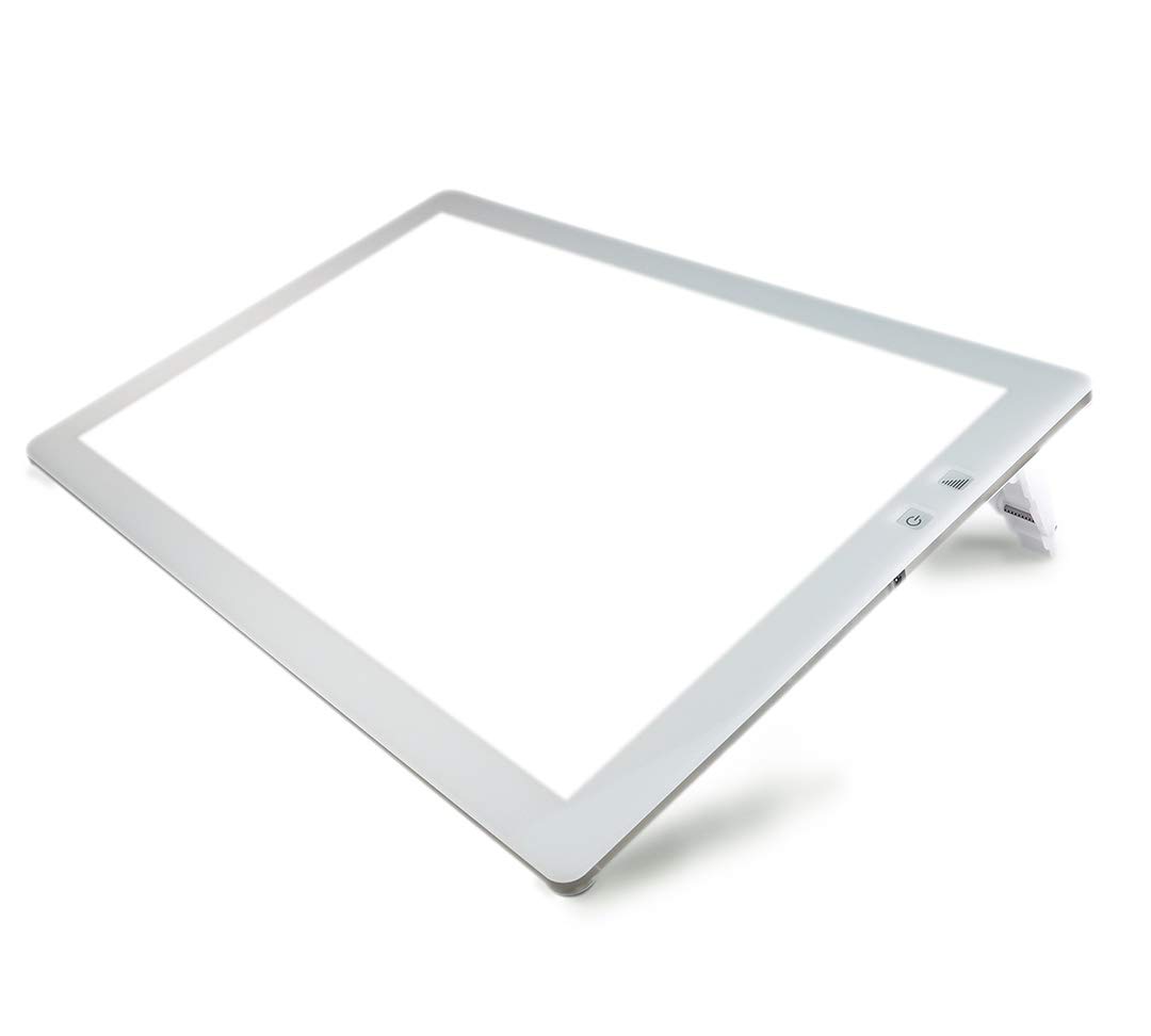 

in Tritec Tracing Stand Treviewer A3 White Thin 7 Level Dimming 3 Year Warranty [Made Japan] A3-500-W