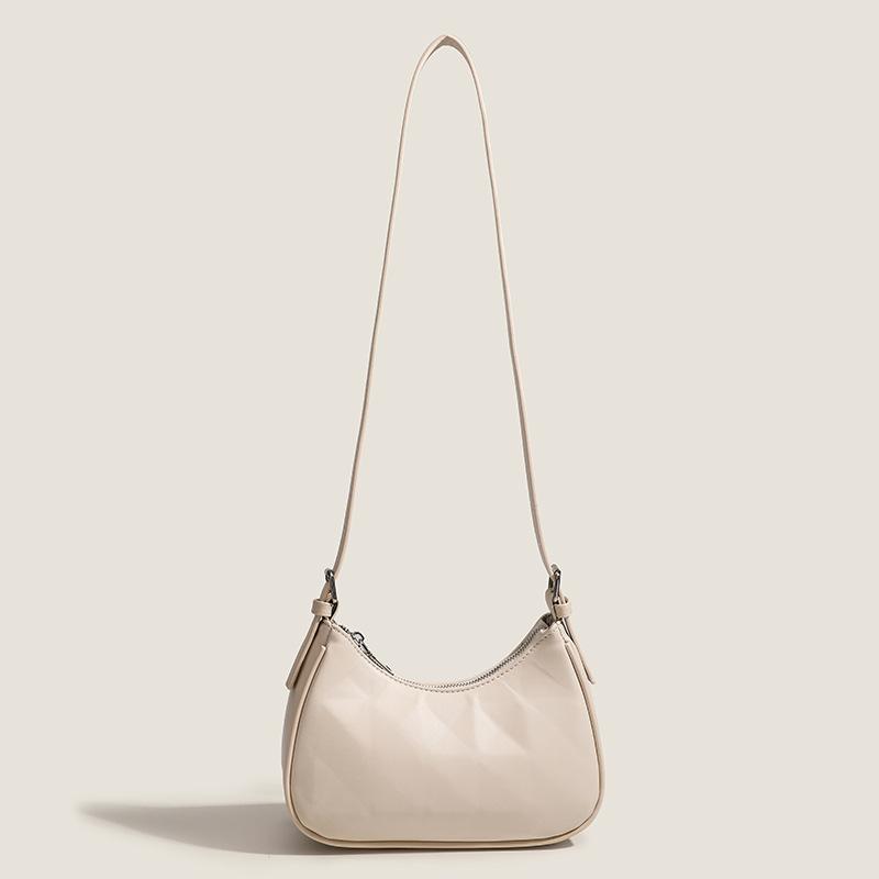 Light Luxury Early Autumn Trendy Single-shoulder Bag, Personalized Solid-color Small Square Bag, Simple and Casual Quality Crossbody Bag