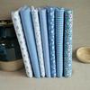 7Pcs/Set Fabric Floral Plaid Cotton Cloth DIY Craft Sewing Handmade Accessories