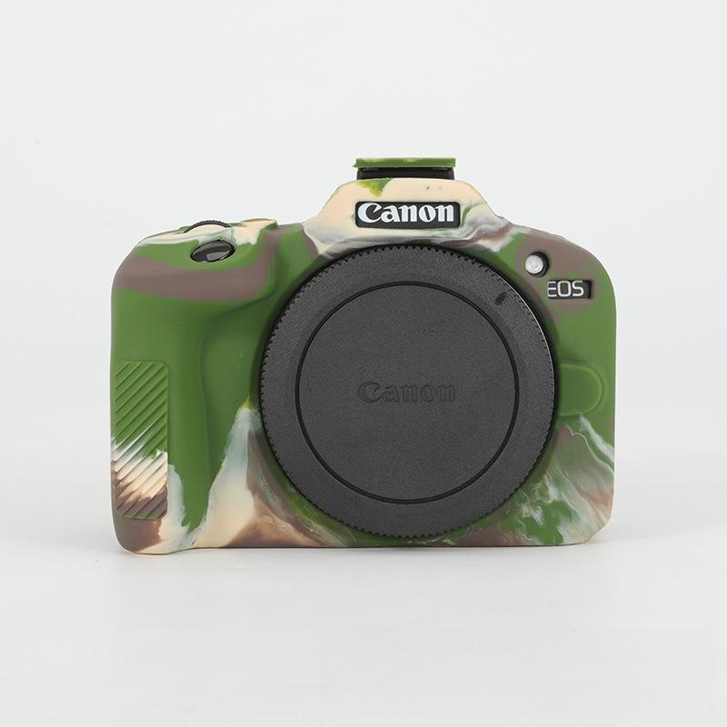 Silicone Case for Canon EOS R100 Mirrorless Camera - Protective Cover & Portable Photography Handbag