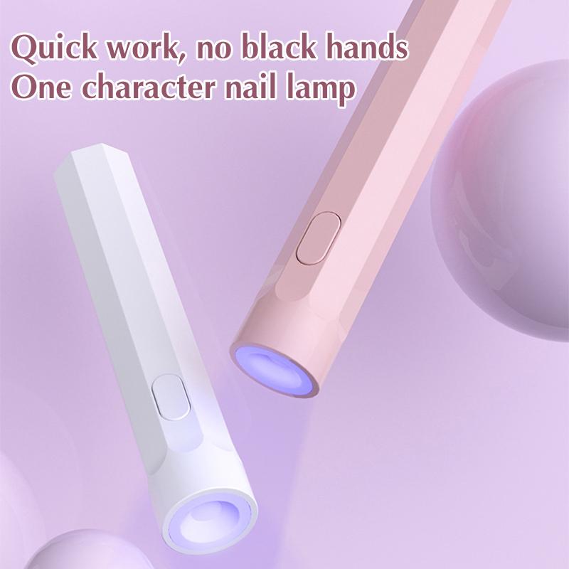 Portable Handheld Mini Nail Lamp For Gel Polish Quick Dry Flashlight Pen Usb Nail Dryer Machine Uv Led Nail Lamp