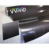 Black Carbon Fibre High Gloss Vinyl Wrap Adhesive Film (12" x 60")