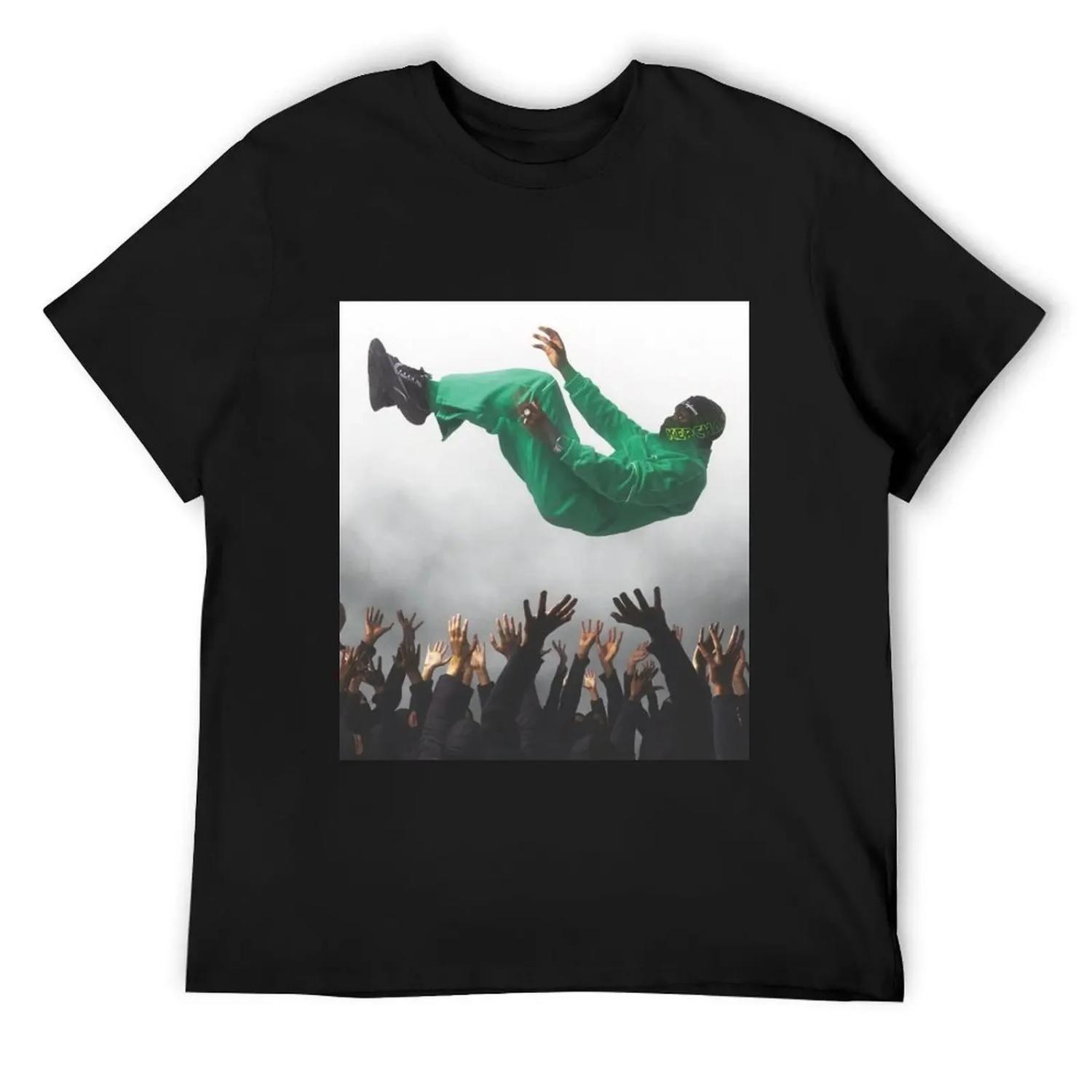 KERCHAK TRUST T-Shirt plain basketball graphic tees funny meme t-shirts mens clothes S чёрный