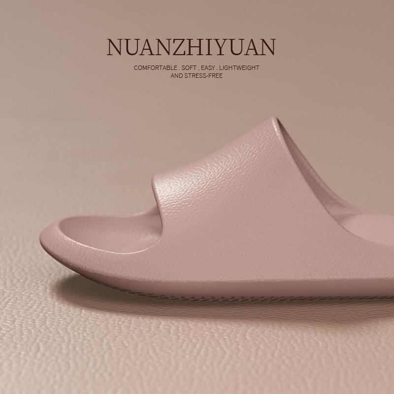 Slippers Women's Summer Indoor Home Simple Soft Bottom Non-slip Bathroom Bath Household Cool Slippers Men