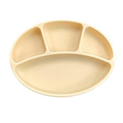Bluemama Silicone Infant Suction Plate, Butter, Single Item, Popular Korean Parenting Items