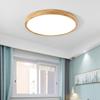 Mid-Century Nordic Japanese LED Ceiling Light for Study, Bedroom, or Living Room