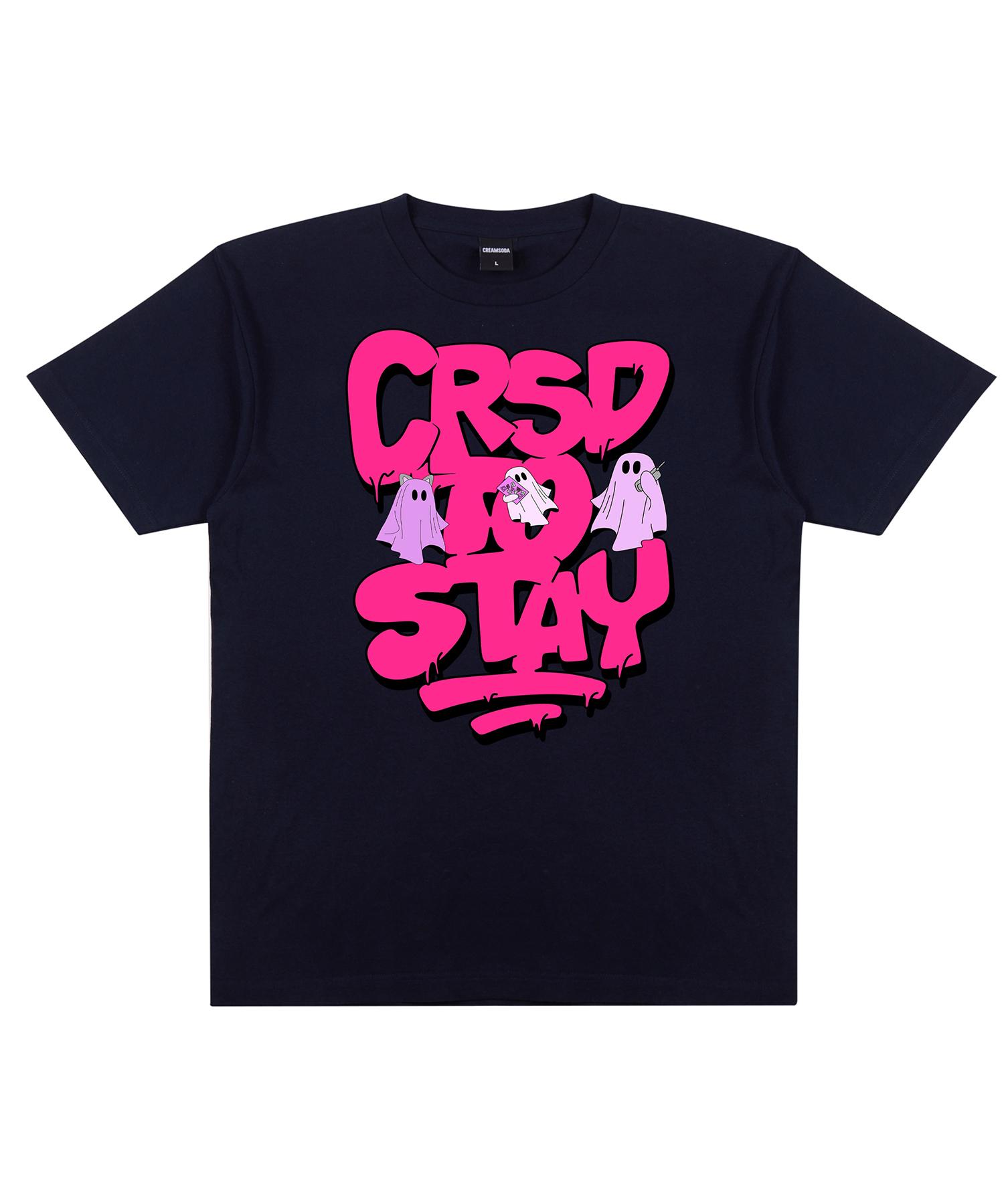 Cream Soda Lab Crsdel Horror Ghost Stay Navy Pink L