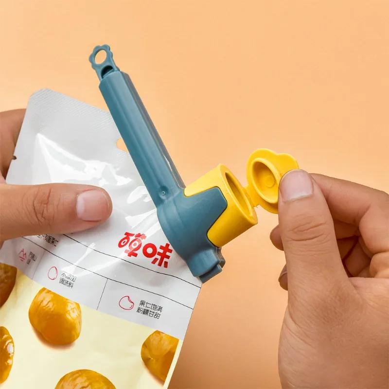Clip Plastic Fresh Keeping Sealer Clamp Food Saver Travel Kitchen Accessories Seal Food Storage Bag Clip Snack Sealing