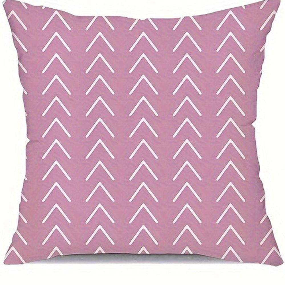 

Home Attachment on Pillowcases Cover Bedroom Sofa Decoration Polyester Cushion Cover with Zipper 16x16Inch