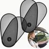 Car Sunshade Mesh: Suction Cup Design, Non-Obstructive for Side Windows & Sunroof - Available Now