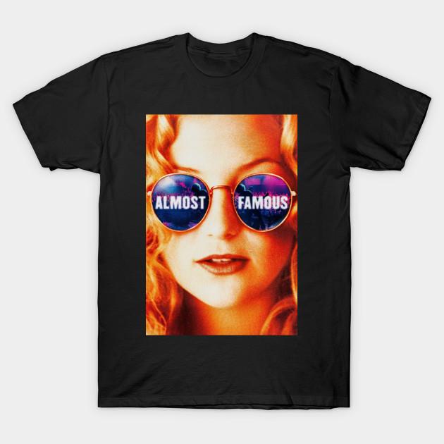 

Men Black Print T-shirt Almost Famous No-Cut Transfer Paper Print Cotton Tshirt M