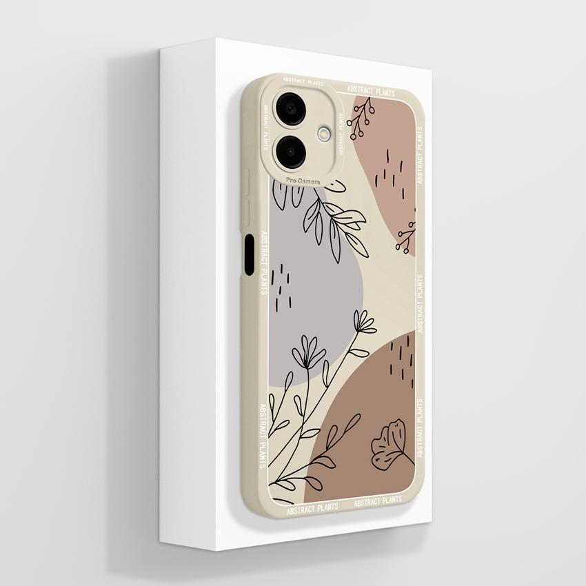 Sacs pour téléphone Pour Samsung A07 M07 F07 A17 M17 F17 M36 F36 M56 S26 Plus A25 Motifs Étiquette Mode Coque Arrière Souple en Silicone antichoc Pour Boîtier Samsung