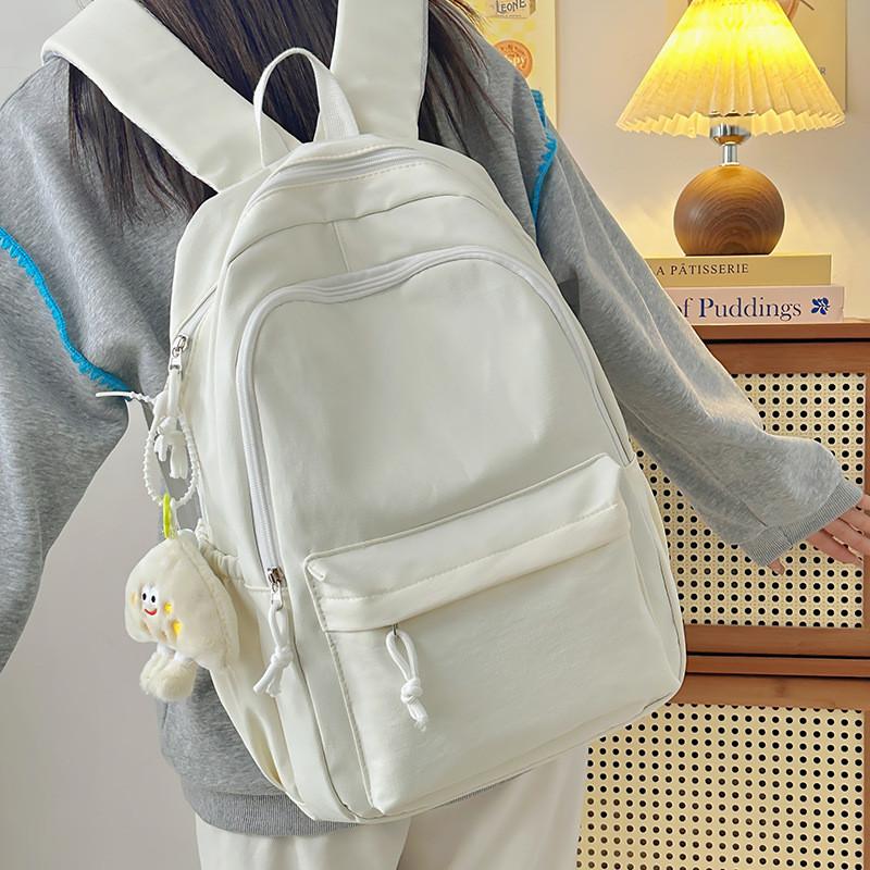 Japanese School Backpack With Lightweight Nylon Material For Students And Commuters