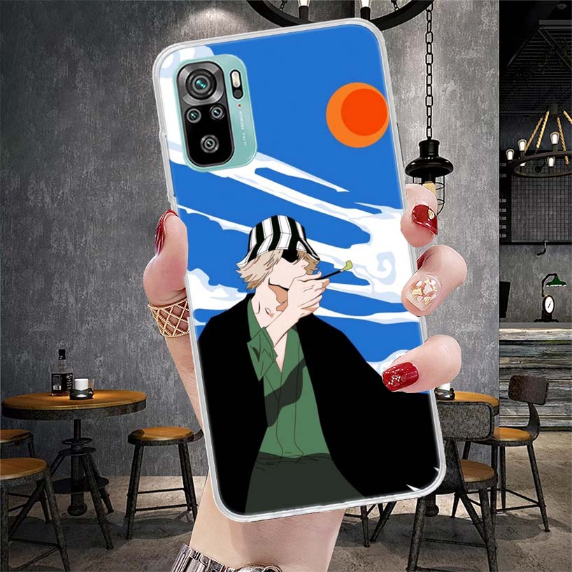 Bleach Kisuke Urahara Soft Phone Case For Xiaomi Redmi Note 15 14 14S 13 12 Pro Plus 12S 11 11S 11E 10 10S 11T 5G Fundas Coque R