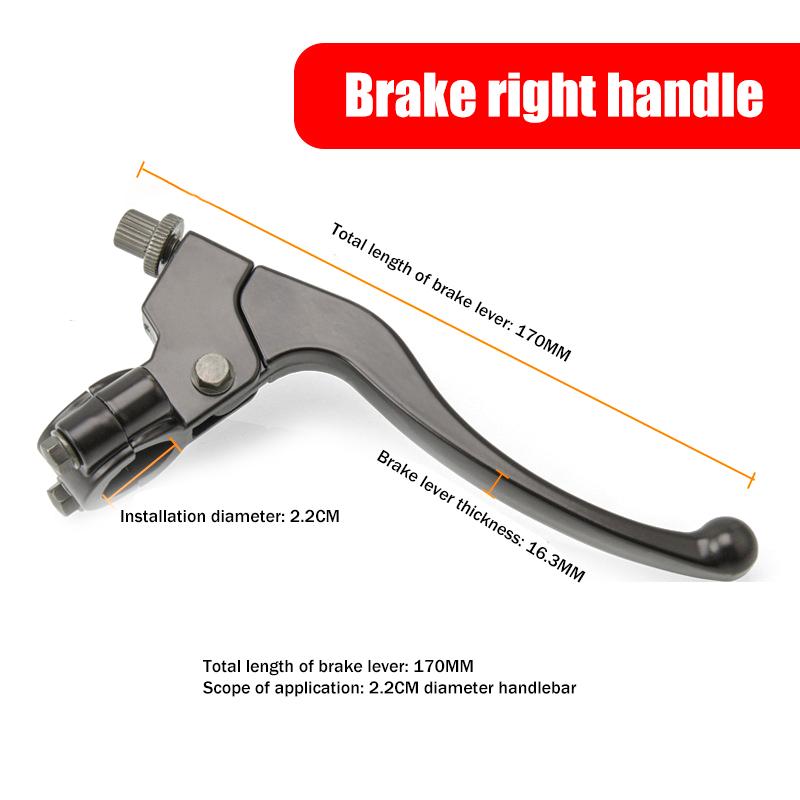 Motorcycle 7/8" 22Mm Clutch Brake Handle Lever Perch For Cr Xl Xr Crf Xr80 Xr100 Crf70 Crf50 Crf80 Crf100 Crf150 Dirt Bike