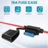 SAE Extension Cable, Battery Tender Extension Cable For Motorcycle/Motorbike/Car/Solar Panel, 16AWG SAE Battery Connector 2FT, SAE Adapter (2PACK)