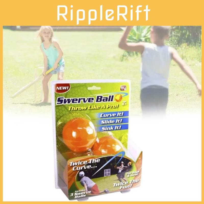 Children Plastic Throwing Balls Set Swerve The Amazing Ball Outdoor Use Play