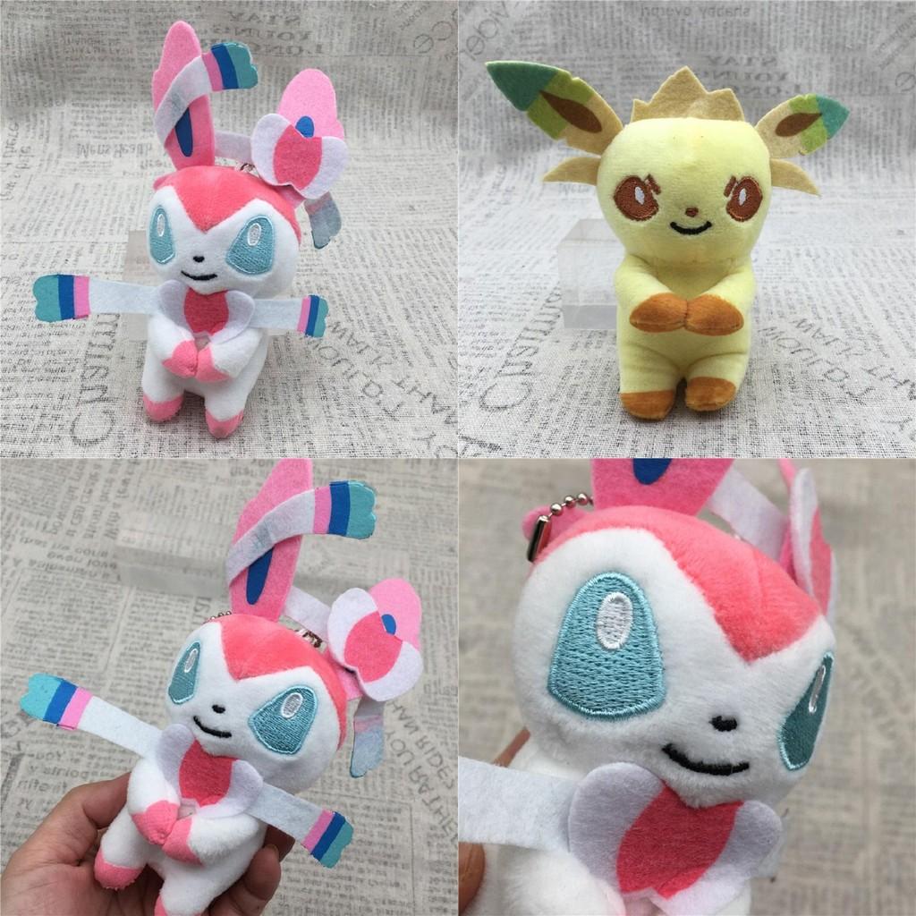 Pokemon Peluş Dolgulu Anahtarlık Bebek Oyuncak Kolye Çocuklar İçin Yumuşak Ve Sevimli