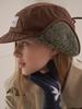 Olinkeompeulliteu Sprinkle Teddy Reversible Trooper Hat (Brown)