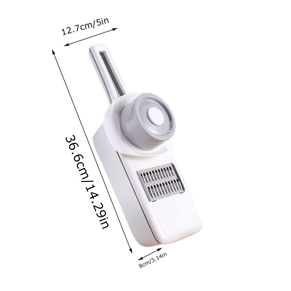 

Vegetable Slicer Kitchen Gadgets Potato Slicer Adjustable Kitchen Gadgets Slicer Mandoline Handheld Slicer For Vegetables Potato білий