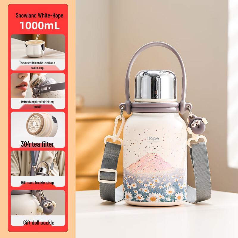 Tianxi Large Capacity Insulated Sports Water Bottle