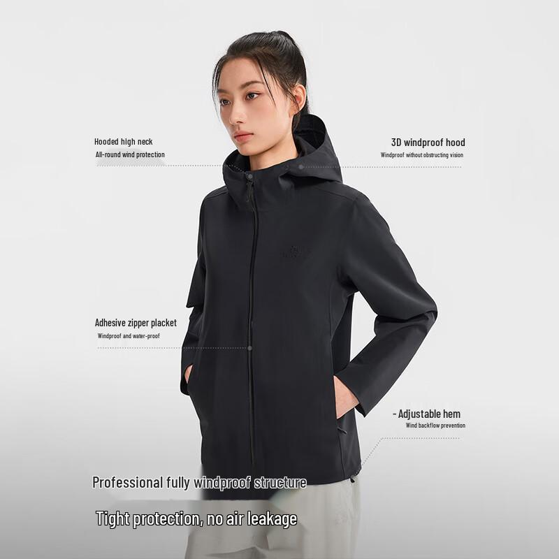 Pelliot Women's Lightweight Business Outdoor Hardshell Jacket