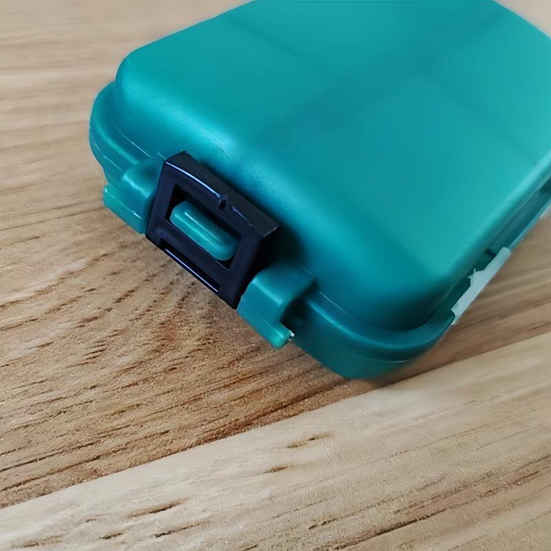 Portable Multi-Functional Fishing Lure Box with Double-Layer Design for Minnow and Accessory Storage