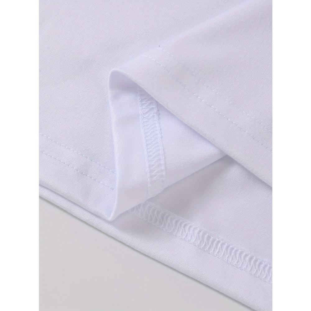 European sizes Men's New Stylish And Personalized Short-Sleeve T-Shirt with a Gaming Letter Design