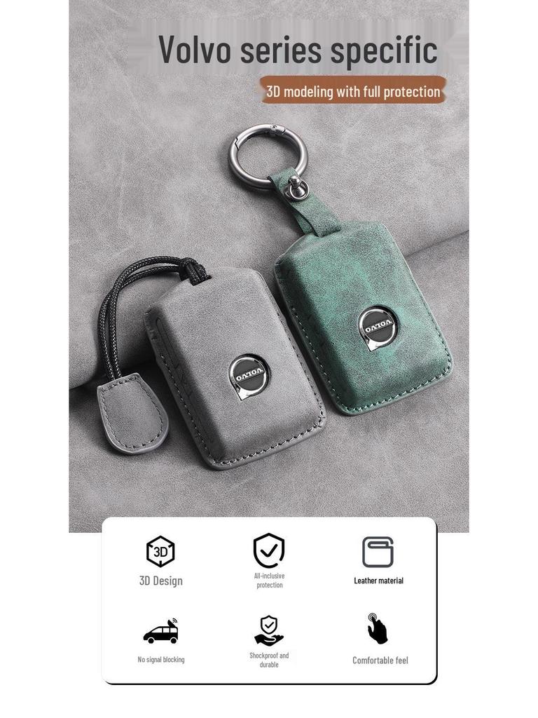 Volvo Key Case for XC60, S90, S60, XC90, V40, V90, S60L, XC40