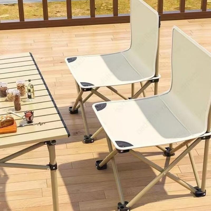 OEING Foldable Carbon Steel Camping Table