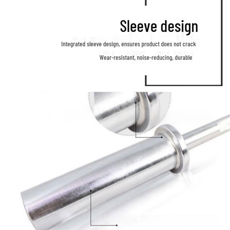 WEZHO 1.2m Straight Barbell Bar