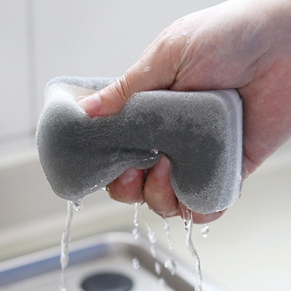 Grey White Upgraded Sponge 11 7 3 5cm for Efficient For Kitchen Cleaning