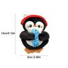 Soft Plush Squeaking Penguin Keychain Penguin Doll Stuffed Doll Pendant Car Key Ring  Kid Gifts
