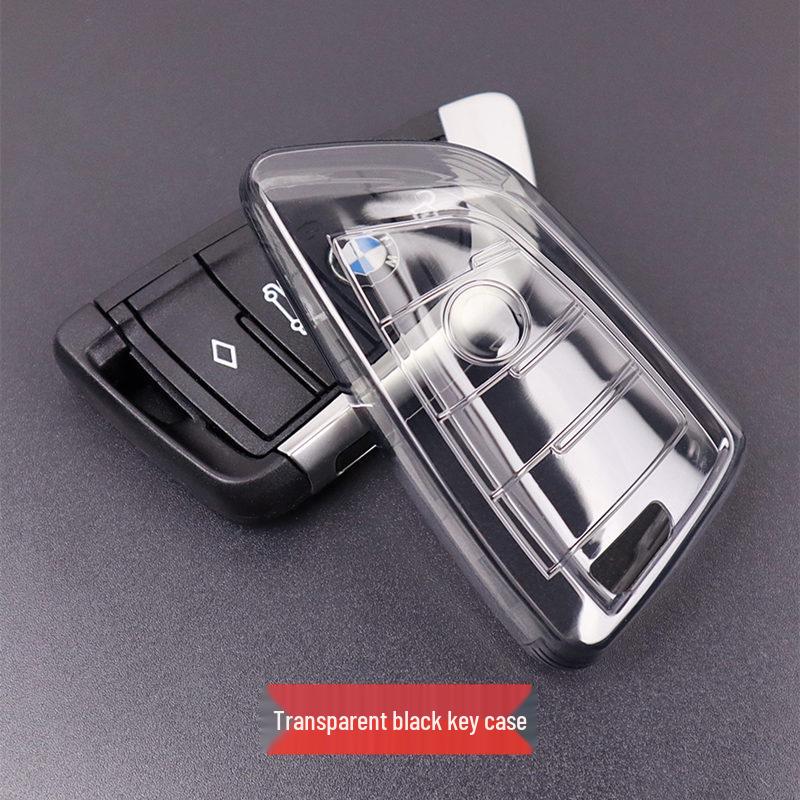 Ultra-Thin Transparent Key Cover for BMW X, 1, 3, 5, 7 Series