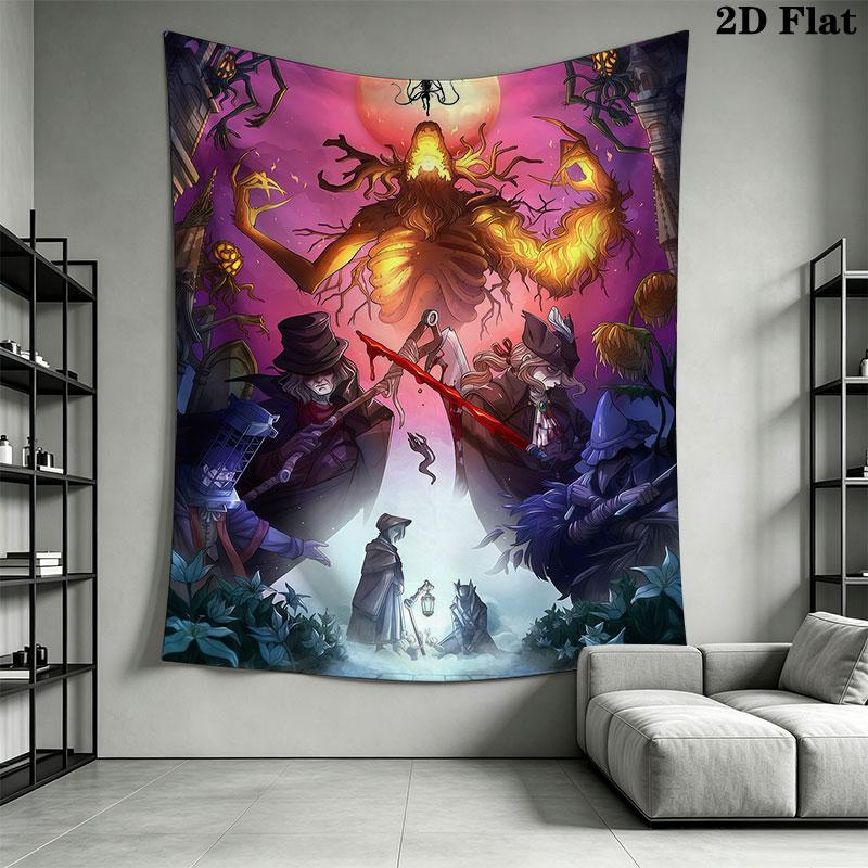 Game Wall Hanging Printed Fabric Blanket Decorative Tapestries for Bedroom Living Room Home Decor