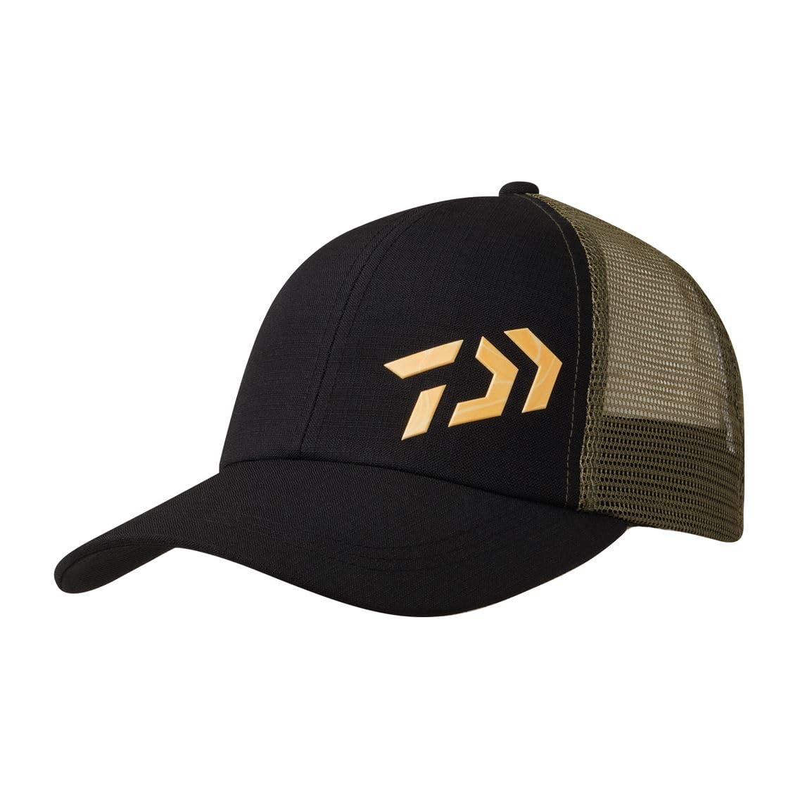 

3D Logo Half Mesh Cap Black Olive Free [DAIWA] 24DC-6624