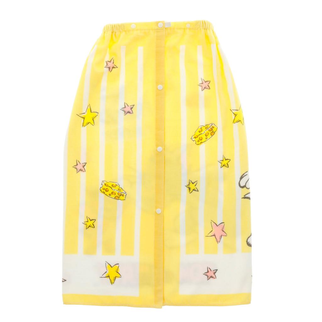 Marushin 80cm Long Wrap Tom and Jerry Friends Antibacterial and UV for Boys and Product 4105094600 Towel, "Best Forever" Design, Protection, Girls,