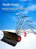 Large Wheeled Hand-Pushed Snow Shovel - Snow Removal Tool & Pusher Artifact